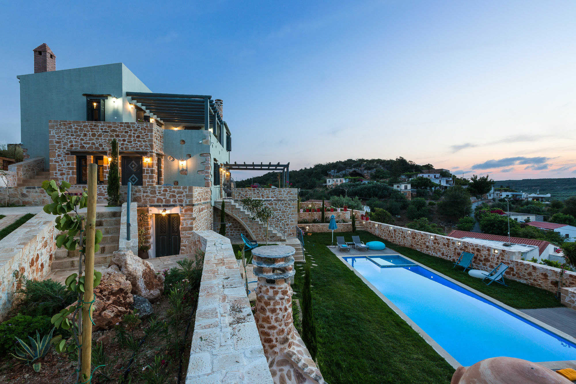 Erondas Cretan Country Villas Achlades Экстерьер фото